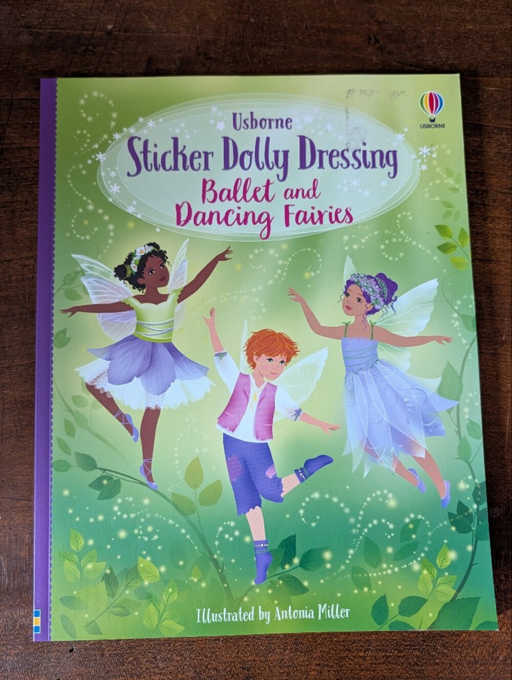 Usborne Sticker Dolly Ballet And Faires Book